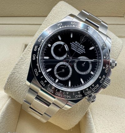 Rolex Daytona 126500ln Black Dial New 2025