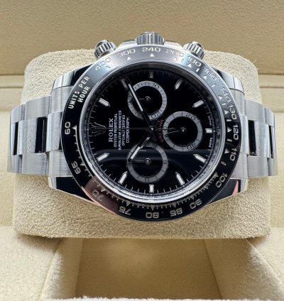 Rolex Daytona 126500ln Black Dial New 2025