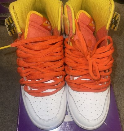 Nike Sb Dunk High Sweet Tooth Candy Corn