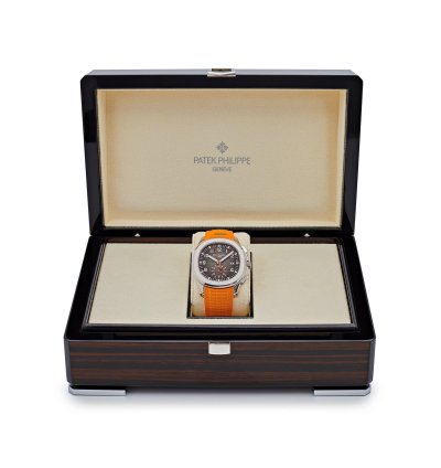 Patek Philippe Aquanaut Chronograph 5968a-001 Stainless Steel Black Dial 2021