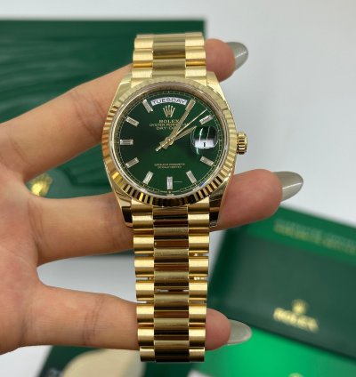 Rolex Day-date 36 128238a Bright Green