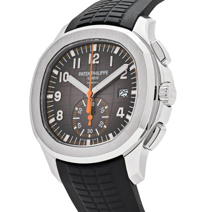 Patek Philippe Aquanaut Chronograph 5968a-001 Tiffany And Co Stainless Steel Black Dial 2023