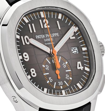 Patek Philippe Aquanaut Chronograph 5968a-001 Tiffany And Co Stainless Steel Black Dial 2023