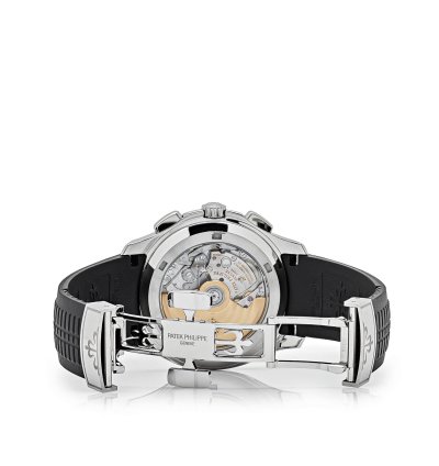 Patek Philippe Aquanaut Chronograph 5968a-001 Tiffany And Co Stainless Steel Black Dial 2023