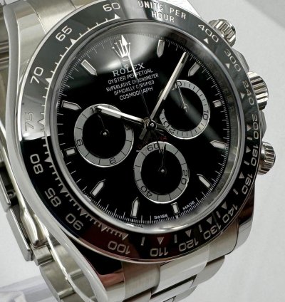 Rolex Daytona 126500ln Black Dial Unworn 2025