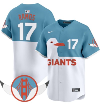 Heliot Ramos Jersey 17 San Francisco Giants Seagull 2025 Vapor Premier Limited Stitched