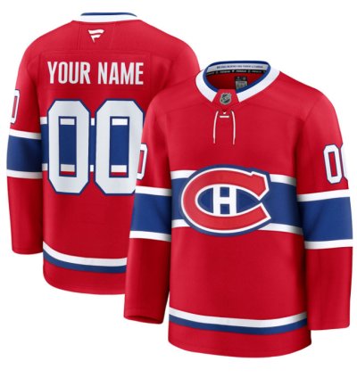 Custom Montreal Canadiens Jersey Name Number Timeless Premium Stitched 2025 Home