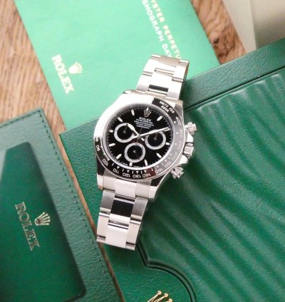 Rolex Daytona 126500ln Black New