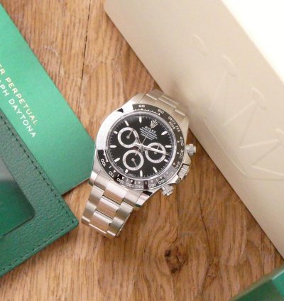 Rolex Daytona 126500ln Black New