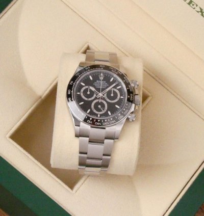 Rolex Daytona 126500ln Black New