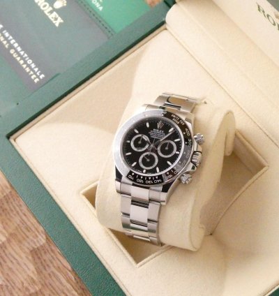 Rolex Daytona 126500ln Black New