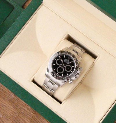 Rolex Daytona 126500ln Black New