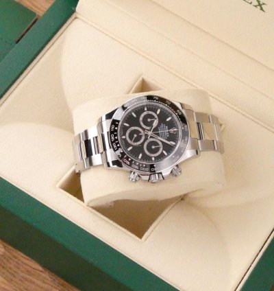 Rolex Daytona 126500ln Black New