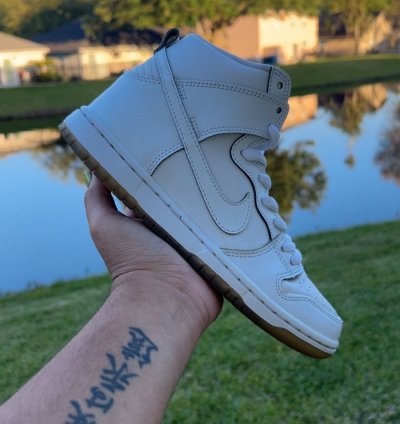 Nike Sb Dunk High White Ice 2016