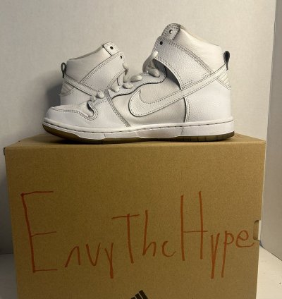 Nike Sb Dunk High White Ice 2016