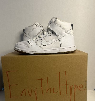 Nike Sb Dunk High White Ice 2016