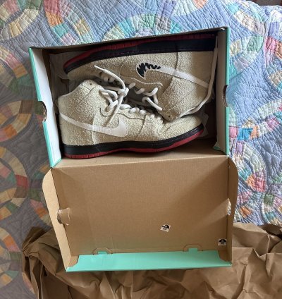 Nike Sb Dunk High Wolf In Sheep Clothing