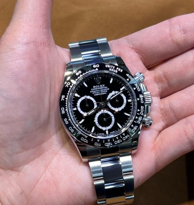 Rolex Daytona 126500ln Daytona 40mm Steel Black Oyster