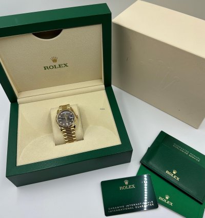 Rolex Day-date 36 128238g Grey