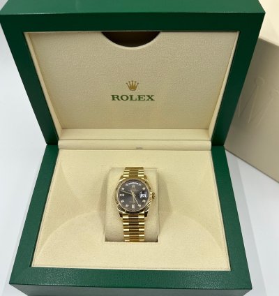 Rolex Day-date 36 128238g Grey