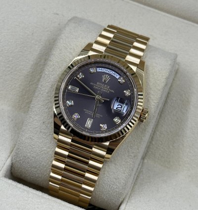 Rolex Day-date 36 128238g Grey