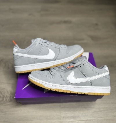 Nike Sb Dunk Low - Orange Label Wolf Grey Gum