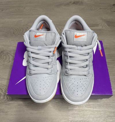 Nike Sb Dunk Low - Orange Label Wolf Grey Gum