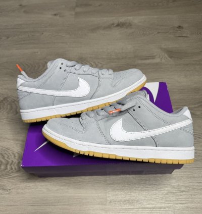 Nike Sb Dunk Low - Orange Label Wolf Grey Gum