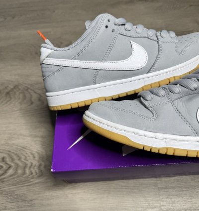 Nike Sb Dunk Low - Orange Label Wolf Grey Gum