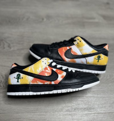 Nike Sb Dunk Low - Raygun Tie Dye Black2019