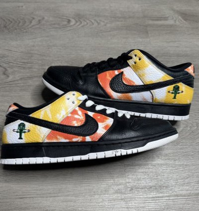 Nike Sb Dunk Low - Raygun Tie Dye Black2019
