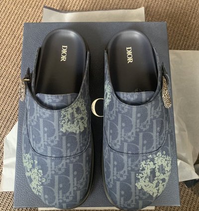 Dior Tears Aqua Mule Do Denim Tears