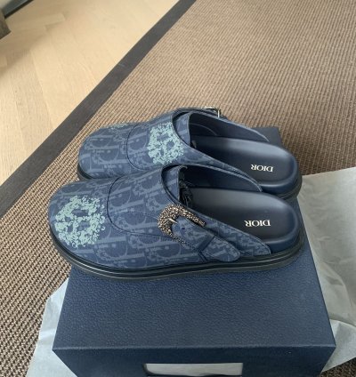 Dior Tears Aqua Mule Do Denim Tears