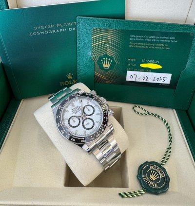 Rolex Daytona 126500ln Panda 2025