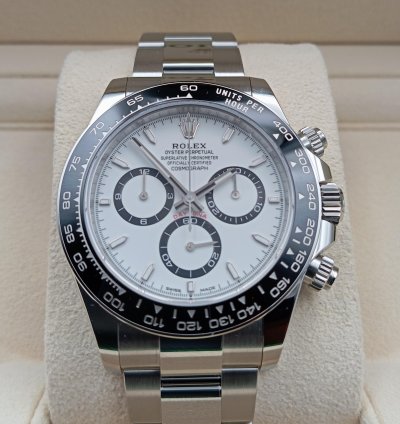 Rolex Daytona 126500ln Panda Dial New 2024 Full Set
