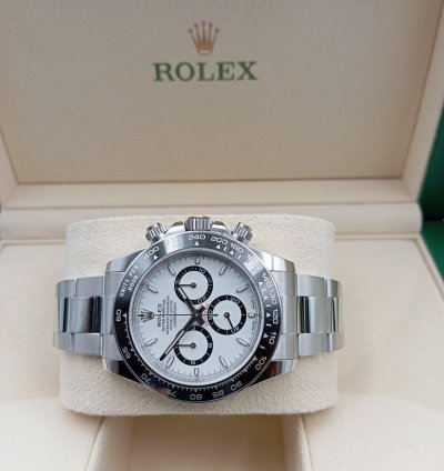 Rolex Daytona 126500ln Panda Dial New 2024 Full Set
