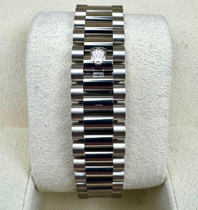 Rolex Day-date 36 128239 36mm White Gold Silver Index Dial Unworn 2023