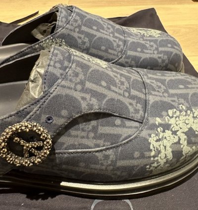Dior Tears Oblique Mules