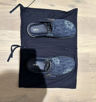 Dior Tears Oblique Mules