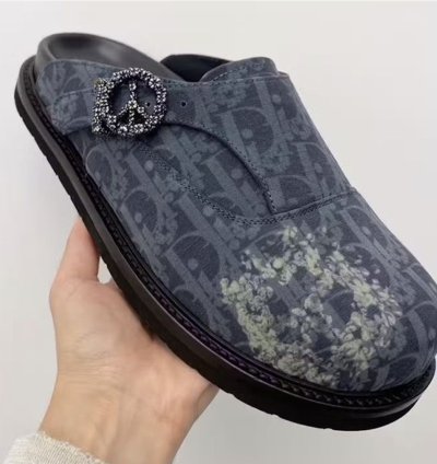 Dior Tears Oblique Mules