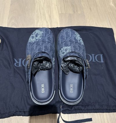 Dior Tears Oblique Mules