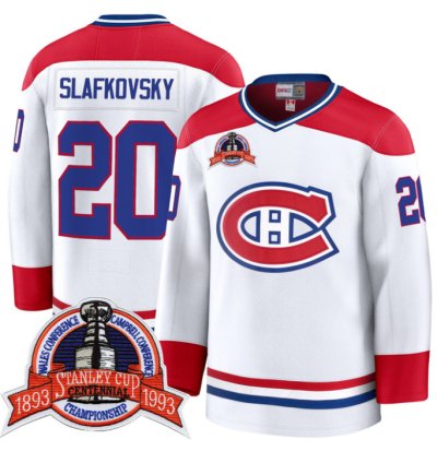 Juraj Slafkovsky Jersey 20 Montreal Canadiens Timeless Premium Stitched 1993 Final