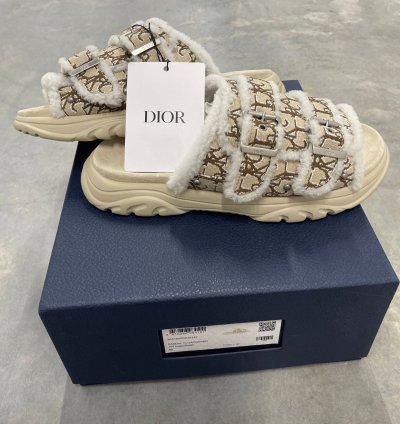 Dior Travis Scott Cactus Jack Sandals Jacquard 42 Nwt