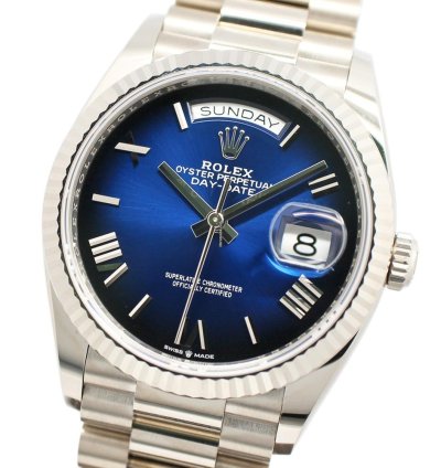 Rolex Day-date 36 128239 Automatic White Gold Like New Unworn