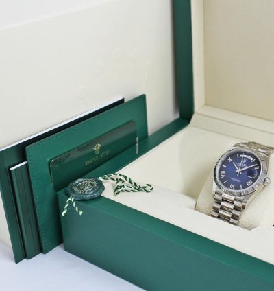 Rolex Day-date 36 128239 Automatic White Gold Like New Unworn