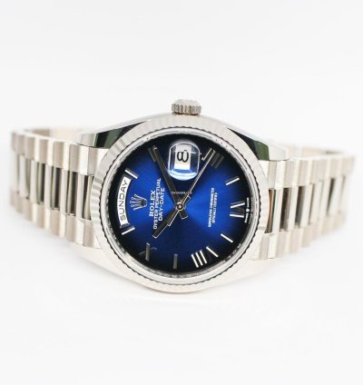 Rolex Day-date 36 128239 Automatic White Gold Like New Unworn