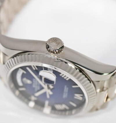 Rolex Day-date 36 128239 Automatic White Gold Like New Unworn