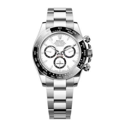 Rolex Daytona 126500ln Steel Panda White Dial 40 Mm