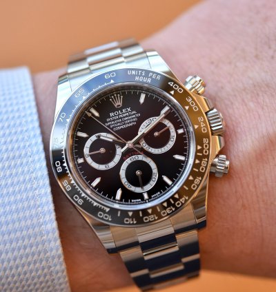 Rolex Daytona 126500ln Unworn Full Set Black Dial 2024