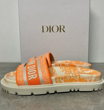 Dior Womens Dway Slides Size Us 7 5 Uk 5 Slippers Beach
